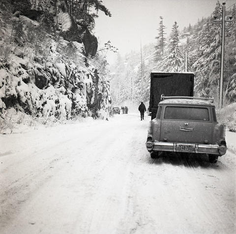 Sea to Sky highway circa 1960