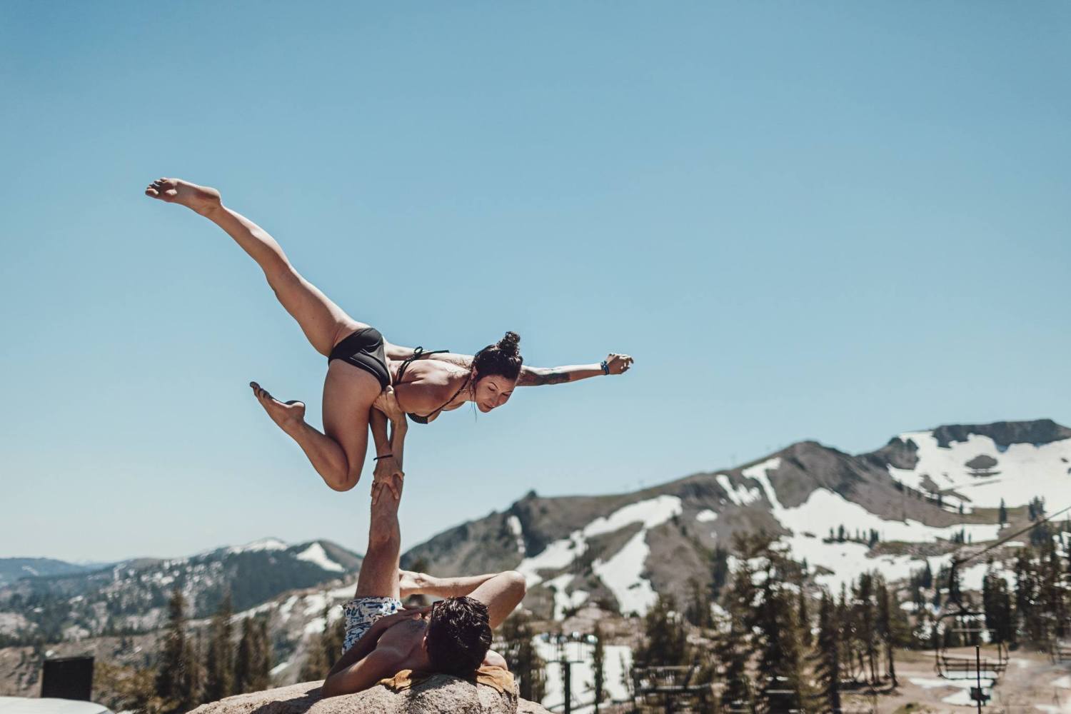 Partner Yoga in Whistler