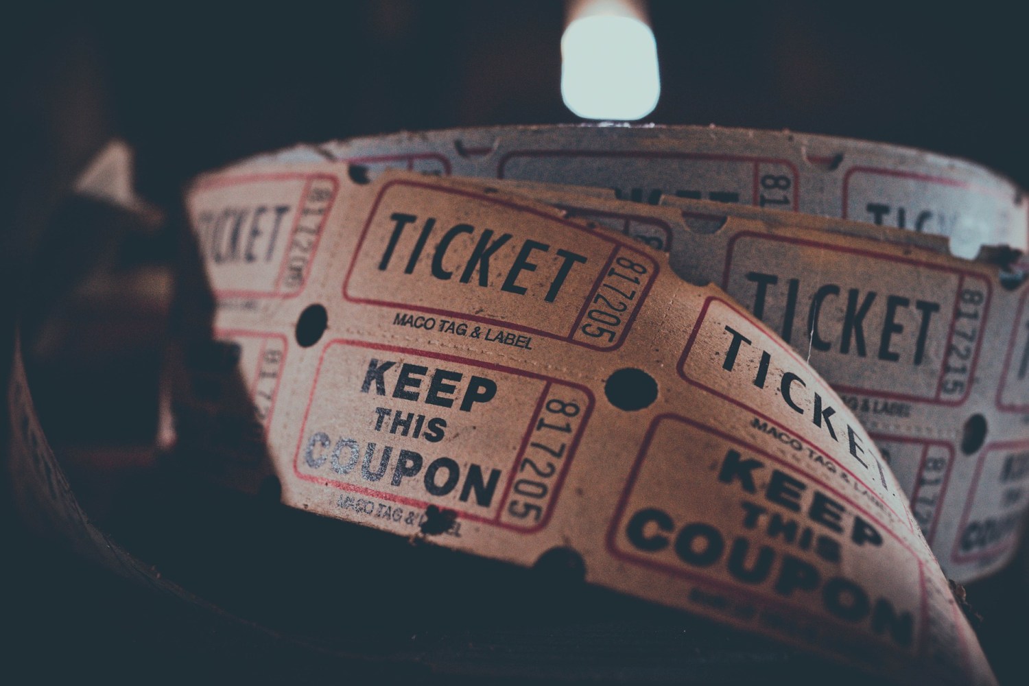 image of a Ticket roll