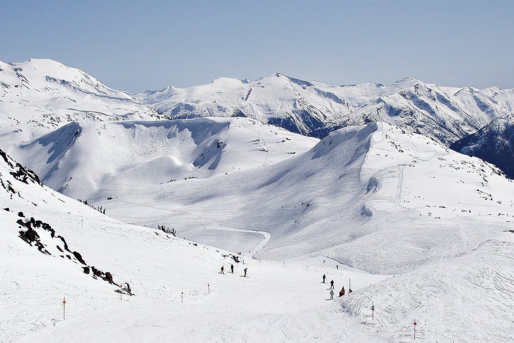 Top of Whistler view