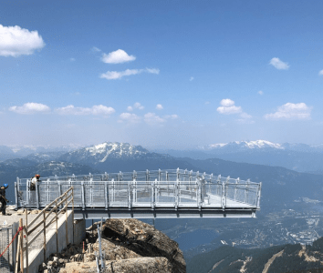 Whistler Blackcomg suspension bridge