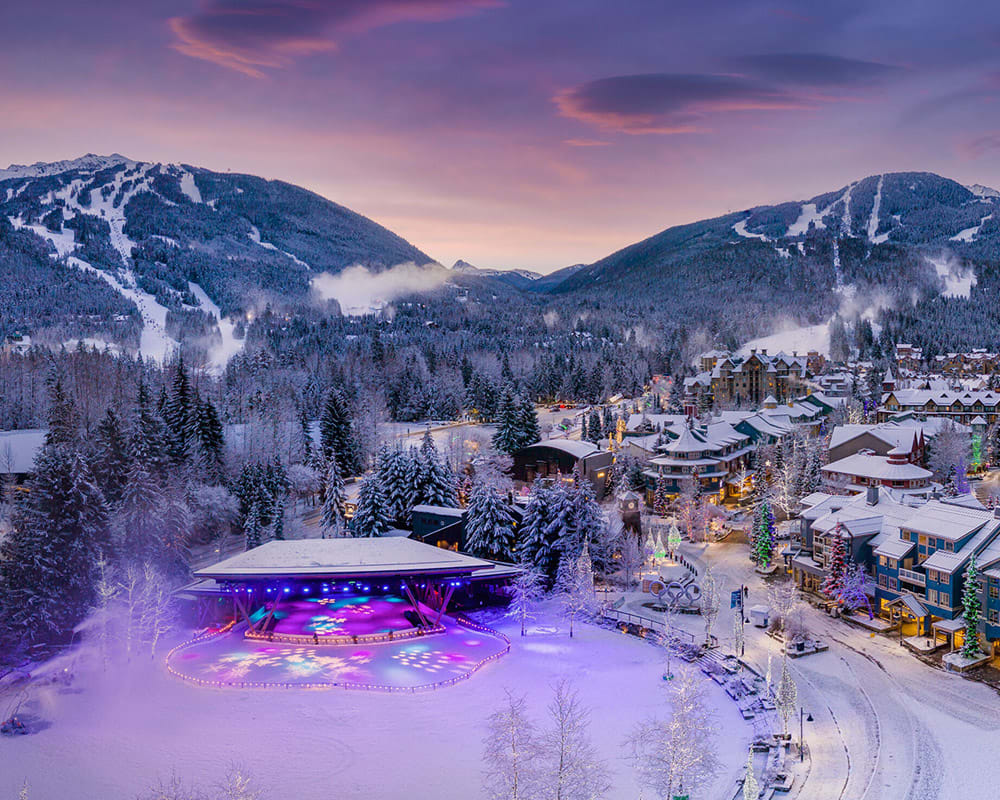 Winter in whistler